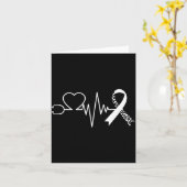 Heart Disease Awareness Go Red In February Health  Kaart (Gele Bloem)