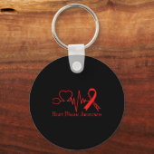Heart Disease Awareness Go Red In February Health  Sleutelhanger (Voorkant)