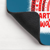 Heart Disease Awareness Heart Month Rainbow Heart  Muismat (Hoek)