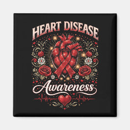 Heart Disease Awareness Magneet