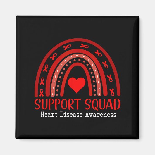 Heart Disease Awareness Month Open Heart Diseases  Magneet (Voorkant)