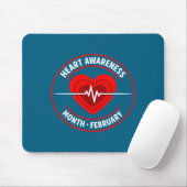 Heart Disease Awareness  Muismat (Met muis)