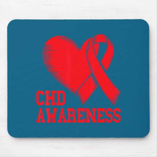 Heart Disease Awareness  Muismat (Voorkant)