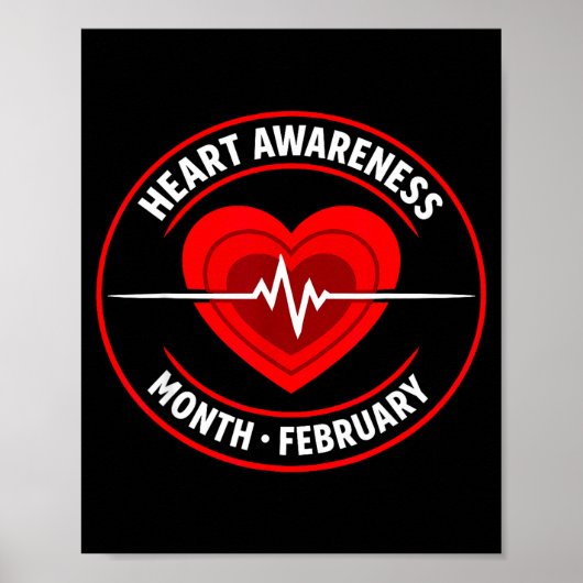 Heart Disease Awareness Poster (Voorkant)