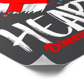 Heart Disease Awareness  Poster (Hoek)