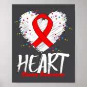 Heart Disease Awareness  Poster (Voorkant)