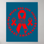 Heart Disease Awareness  Poster (Voorkant)