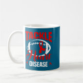 Heart Disease Awareness Red Heart Tackle Heart Dis Koffiemok (Links)