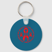 Heart Disease Awareness  Sleutelhanger (Voorkant)