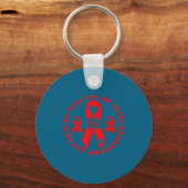 Heart Disease Awareness  Sleutelhanger (Voorkant)