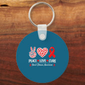 Heart Disease Awareness  Sleutelhanger (Voorkant)