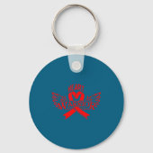 Heart Disease Awareness  Sleutelhanger (Voorkant)