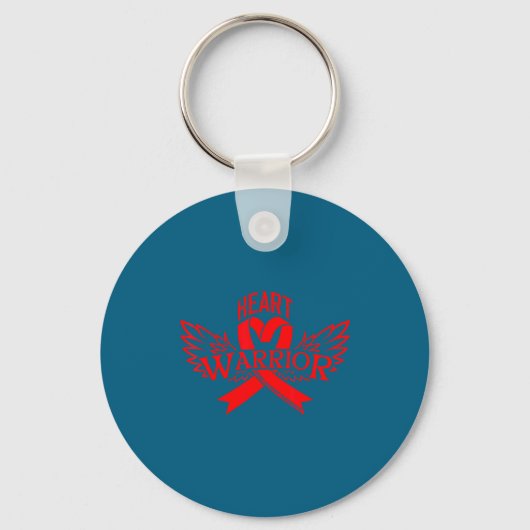 Heart Disease Awareness Sleutelhanger (Voorkant)
