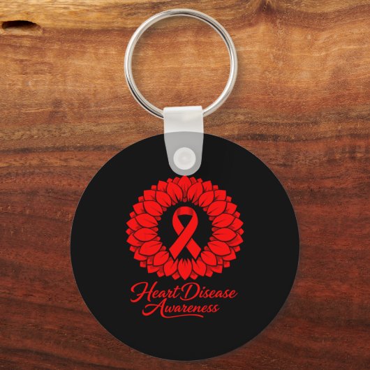 Heart Disease Awareness  Sleutelhanger (Voorkant)