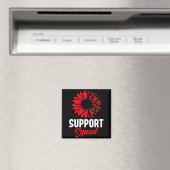 Heart Disease Awareness Support Squad Stroke Blood Magneet (Insitu (Vaatwasser))