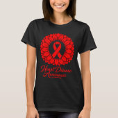 Heart Disease Awareness  T-shirt (Voorkant)