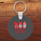 Heart Disease Awareness Wear Red In February Famil Sleutelhanger (Voorkant)