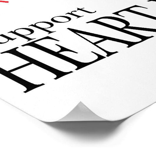 Heart Disease Tree Poster (Hoek)