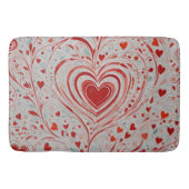 Heart Doodle Badmat (Voorkant)