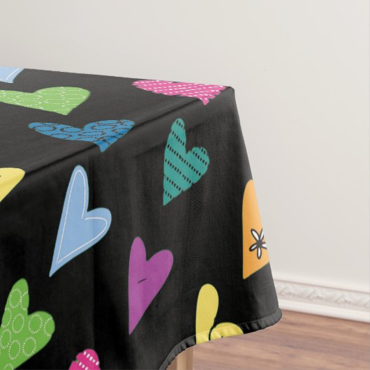 Heart Doodles Tafelkleed (Voorbeeld)