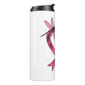 Heart Dragonflies Mannen Vrouwen Kind Thermosbeker (Gedraaid links)