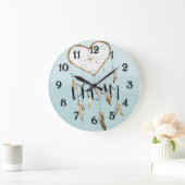 Heart Dream Catcher Grote Klok (Huis)