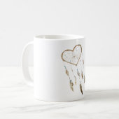 Heart Dream Catcher Koffiemok (Voorkant links)