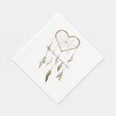 Heart Dream Catcher Servet (Hoek)
