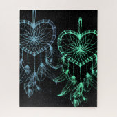Heart Dream-Catchers Legpuzzel (Verticaal)