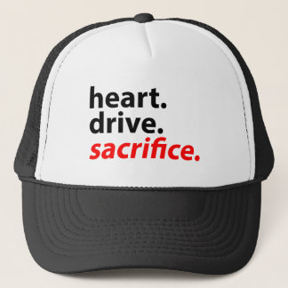 Heart Drive Offe Fitness Motivan Slogan Trucker Pet