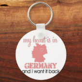 Heart Duitsland Sleutelhanger (Voorkant)