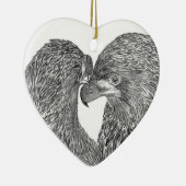 Heart Eagle Ornament E15 & E16 SWFL HOME Mijlpaal (Rechts)