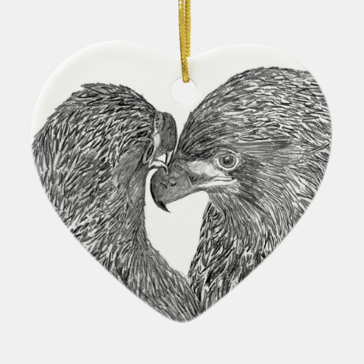 Heart Eagle Ornament E15 & E16 SWFL HOME Mijlpaal (Voorkant)