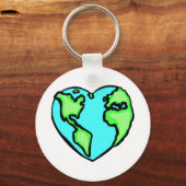 Heart Earth Sleutelhanger (Voorkant)