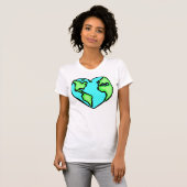 Heart Earth T-shirt (Voorkant volledig)