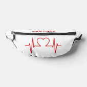 Heart EKG, douanenaam & beroep Heuptasje (Liggend)