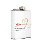 Heart Emerson Quote Heupfles (Rechts)