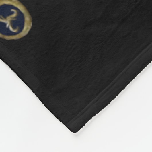 Heart en Daggers Fleece Blanket (Hoek)