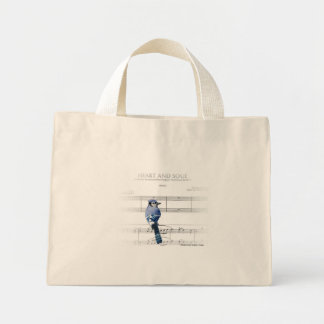 Heart en Soul - Blue Jay Mini Tote Bag