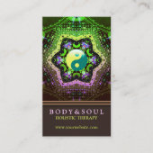 Heart Energy YinYang New age Visitekaartjes (Voorkant)