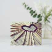 Heart Eternal Love Briefkaart (Staand voorkant)