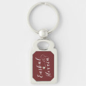 Heart Euskal Herria Keyring, Baskenland Sleutelhanger (Voorkant)