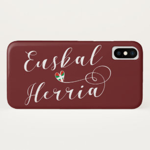 Heart Euskal Herria Mobile Phone Case