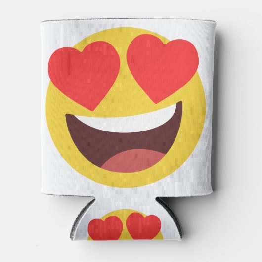 Heart Eyes Emoji Blikjeskoeler (Voorkant)