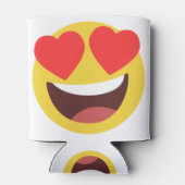 Heart Eyes Emoji Blikjeskoeler (Achterkant)