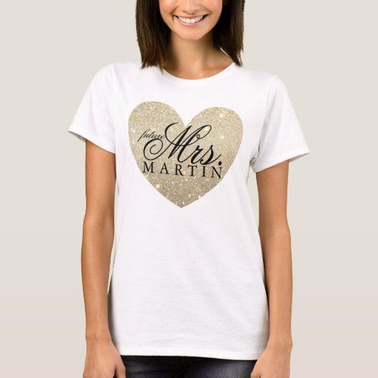Heart Fab toekomstige mevrouw shirt (Voorkant)