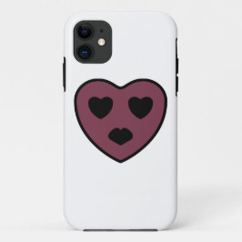 Heart Face Pout Case-Mate iPhone Case