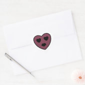 Heart Face Pout Hart Sticker (Envelop)
