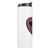 Heart Face Pout Thermosbeker (Gedraaid links)