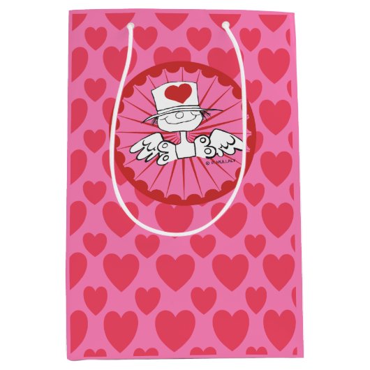 "Heart Fairy"© Feestgeschenkzak Medium Cadeauzakje (Voorkant)